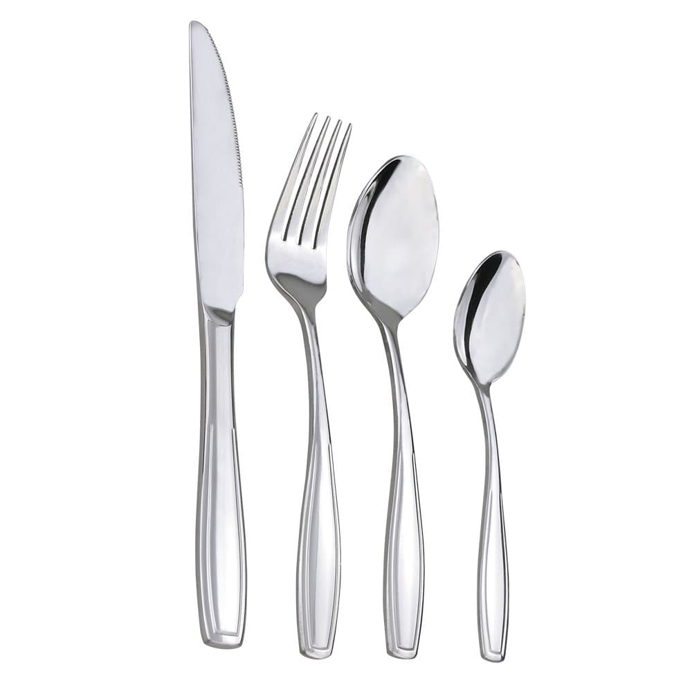 – Dinner Table Cutlery Set Service for 12, 48 Pieces Stainless Steel Flatware Set