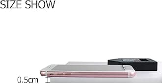 senya Wall Clock Silent Non Ticking, Round Funny Fox Art Clock for Home Bedroom Office Easy to Read