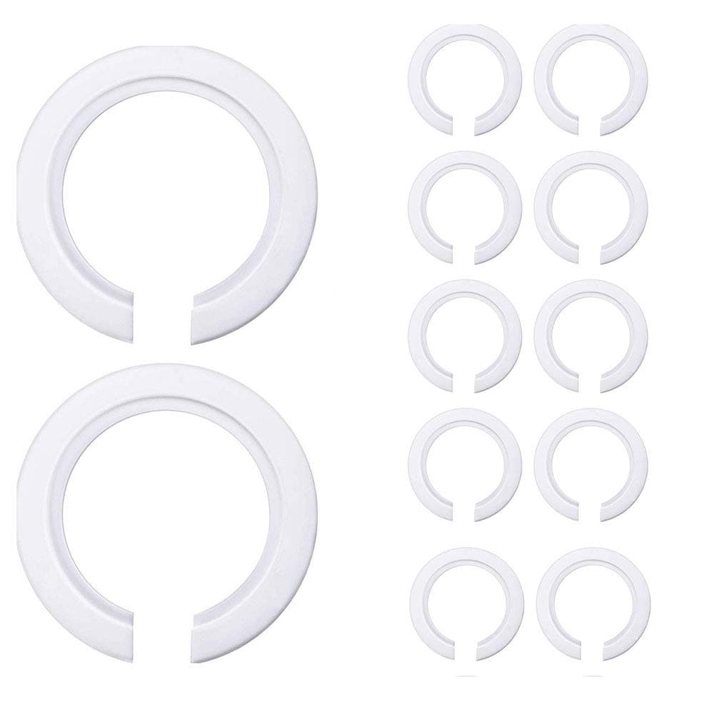 Lamp Shade,E27 to E14 Hole Converter,Lampshade Ring Reducer for Fitting Screw Lamp Shades to Bayonet Cap Lampholders(Packing 12)