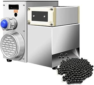 Commercial Popping Bo-ba Machine, Bo-ba Maker Machine, Popping Bo-ba Pearl Maker, Semi-Automatic Tapioca Pearl Making Machine, for Restaurants, Milk Tea Stores, Pharmaceutical Plant,4mm
