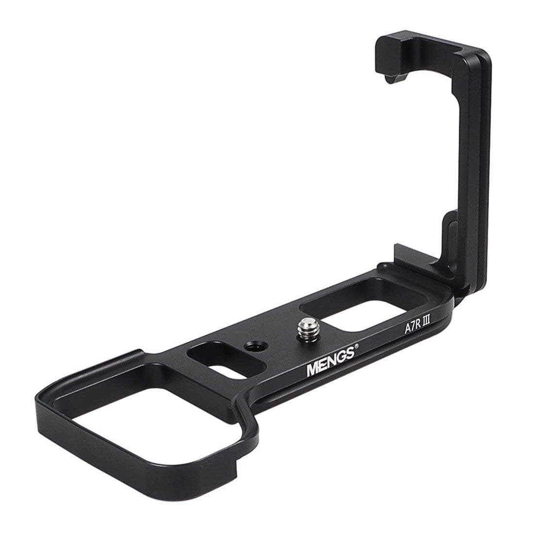 MENGS A7R III L-Shaped Quick Release Plate With Aluminum Alloy Material For Sony A7R III Camera Compatible With Arca-Swiss Standard