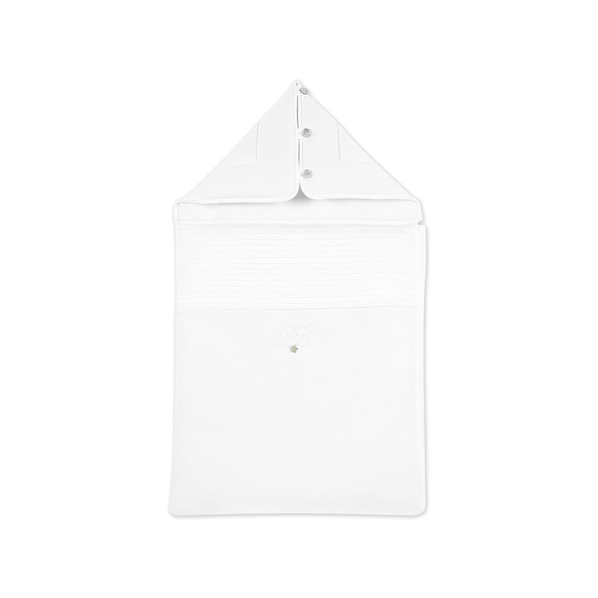 TARTINE ET CHOCOLAT - Nid d'ange Monogramme blanc - White