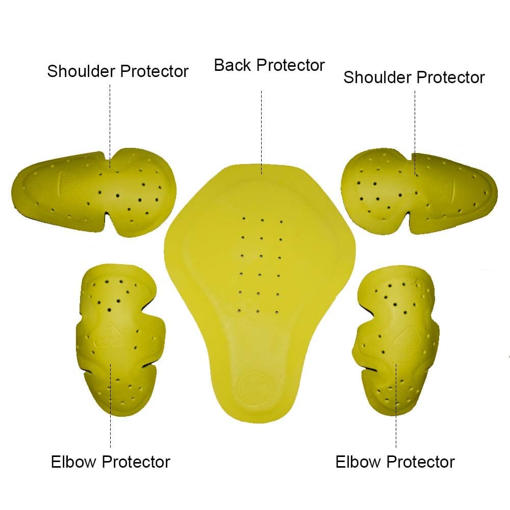 ALPHA CYCLE GEAR BREATHABLE BIKERS RIDING PROTECTION MOTORCYCLE JACKET MESH CE ARMORED (RED SPARROW, MEDIUM)