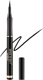 Waterproof And Long Wearing Bold Felt Tip Pen Glossy Eyeliner | Smudge Proof Eye Makeup | Quick Drying | Black, 1.2Ml