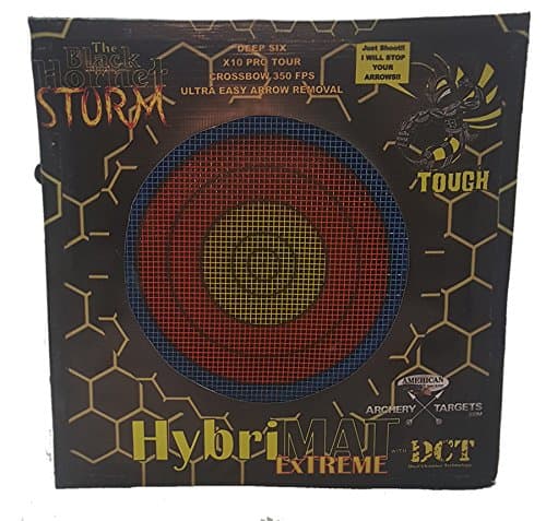 American Whitetail Hornet Storm Archery Target, Black