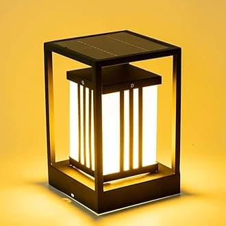 Lyse Decor Outdoor Gate Lights, Gate Lamp for Home Entrance, Boundary Light, Pillar Light, Outdoor Decoration Lamps (Pack of 1)