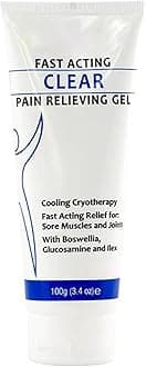 Soothing Cooling Gel 100g, Relieving Body, Pain Relieving, Sports Soothing Cooling Gel Body Care Lotions, Fast Absorbing for Women and Men