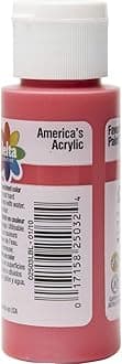 delta creative Acrylic Paint, Bright Red, 2 oz