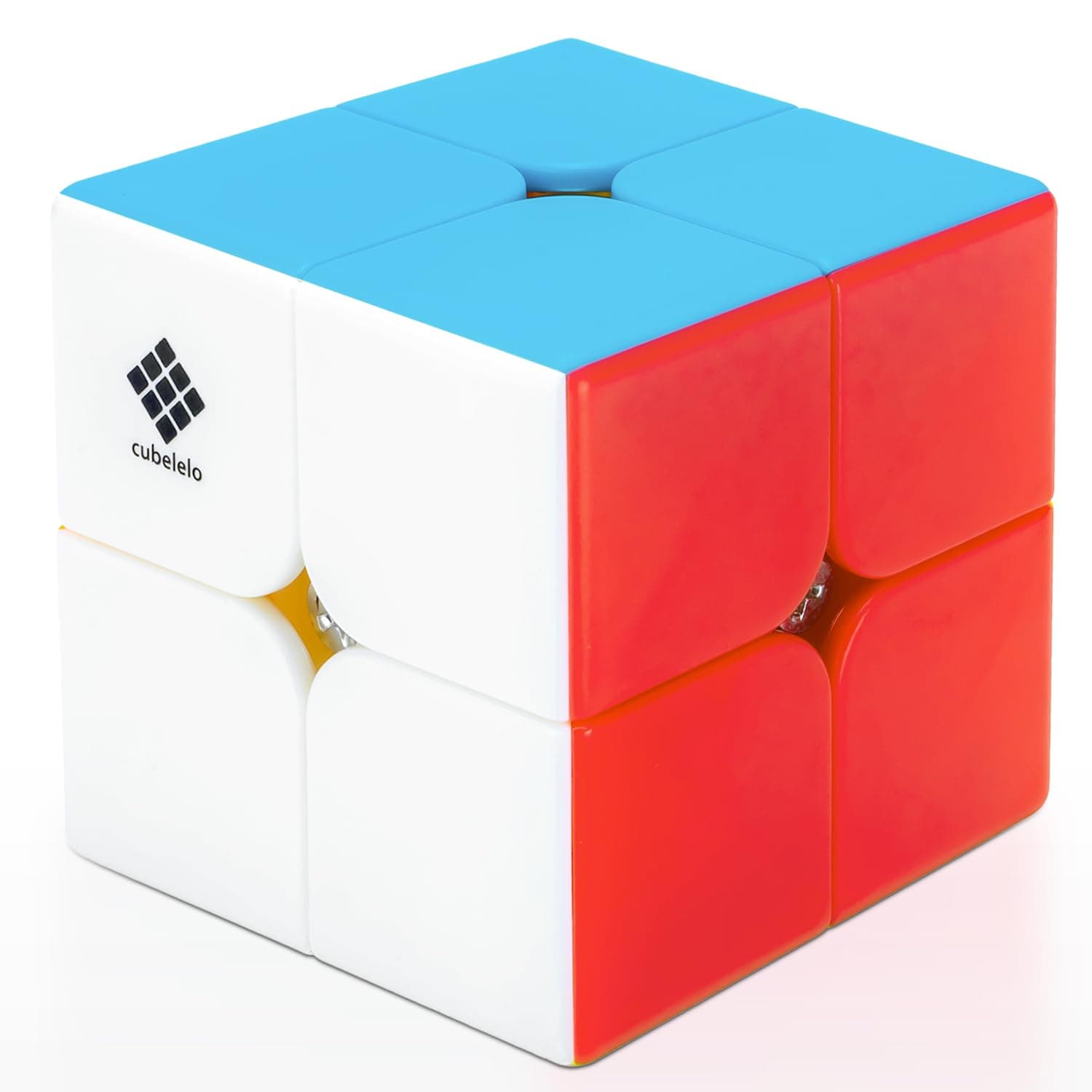 Drift 2x2 Stickerless Magic Speed Cube for Kids & Adults Speedy Brainstorming Puzzle (Multicolor)