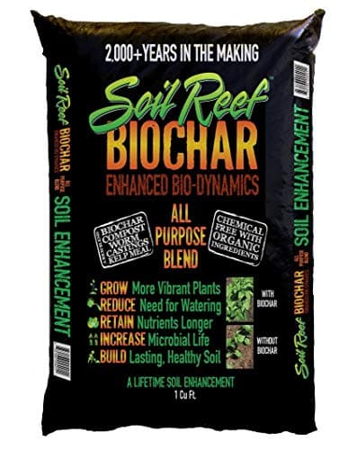 Soil Reef Gardeners Blend. Ready to Use Biochar Blend. The #1 Selling Biochar Brand On The Internet! - 1 cu. ft. Bag - Free FedEx Shipping