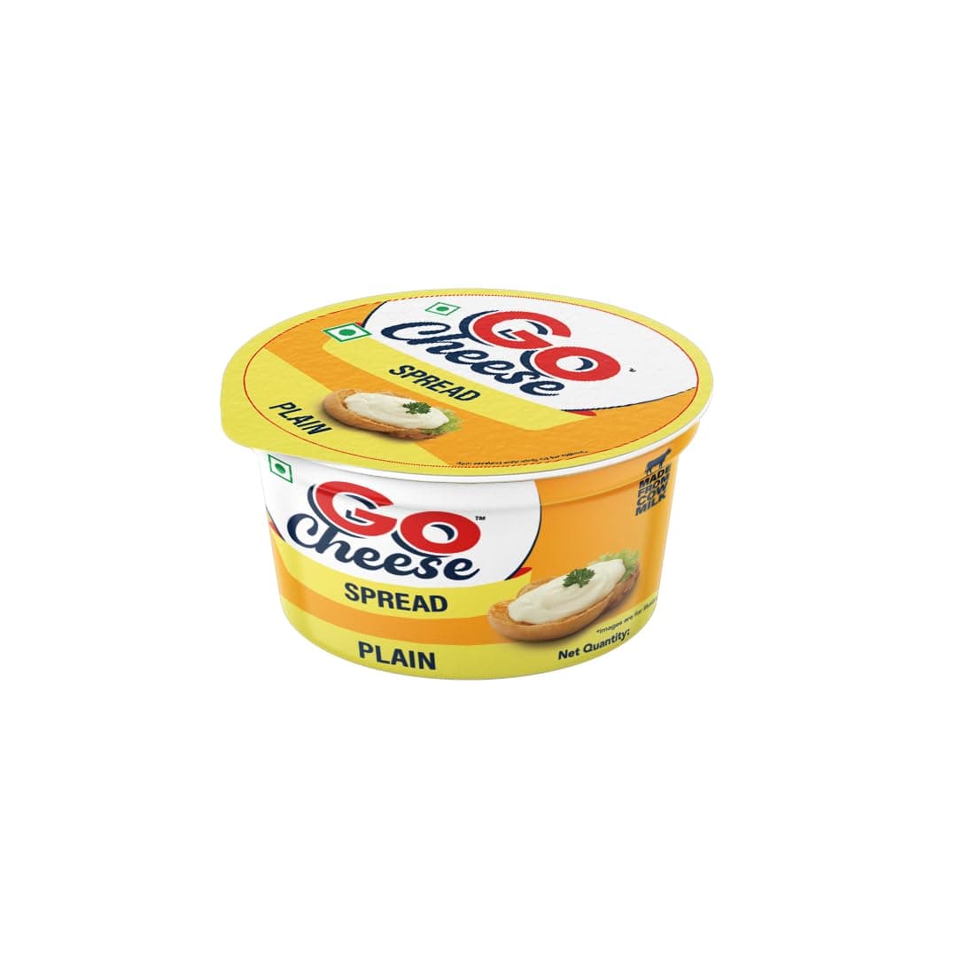 Go Cheese Spread Plain , 200 g Tub Cheddar Cheese