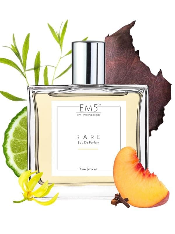 - EM5 Rare Unisex Perfume | Eau de Parfum Spray for Men & Women | Woody Musky Powdery Fragrance | Luxury Gift for Him/Her