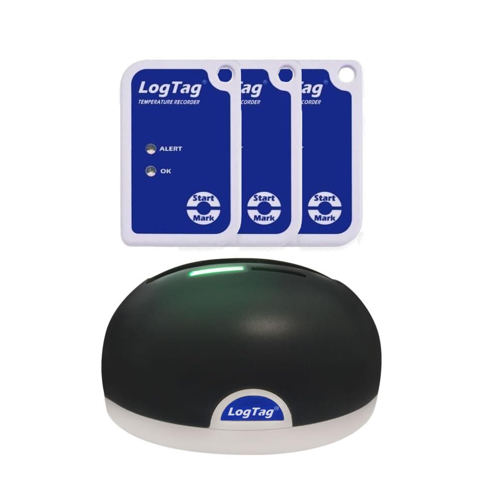 Temperature Monitoring Kit with 3 Data Loggers by LogTag (See Item VAC-TRED30-KIT for VFC Vaccine Monitoring kit)
