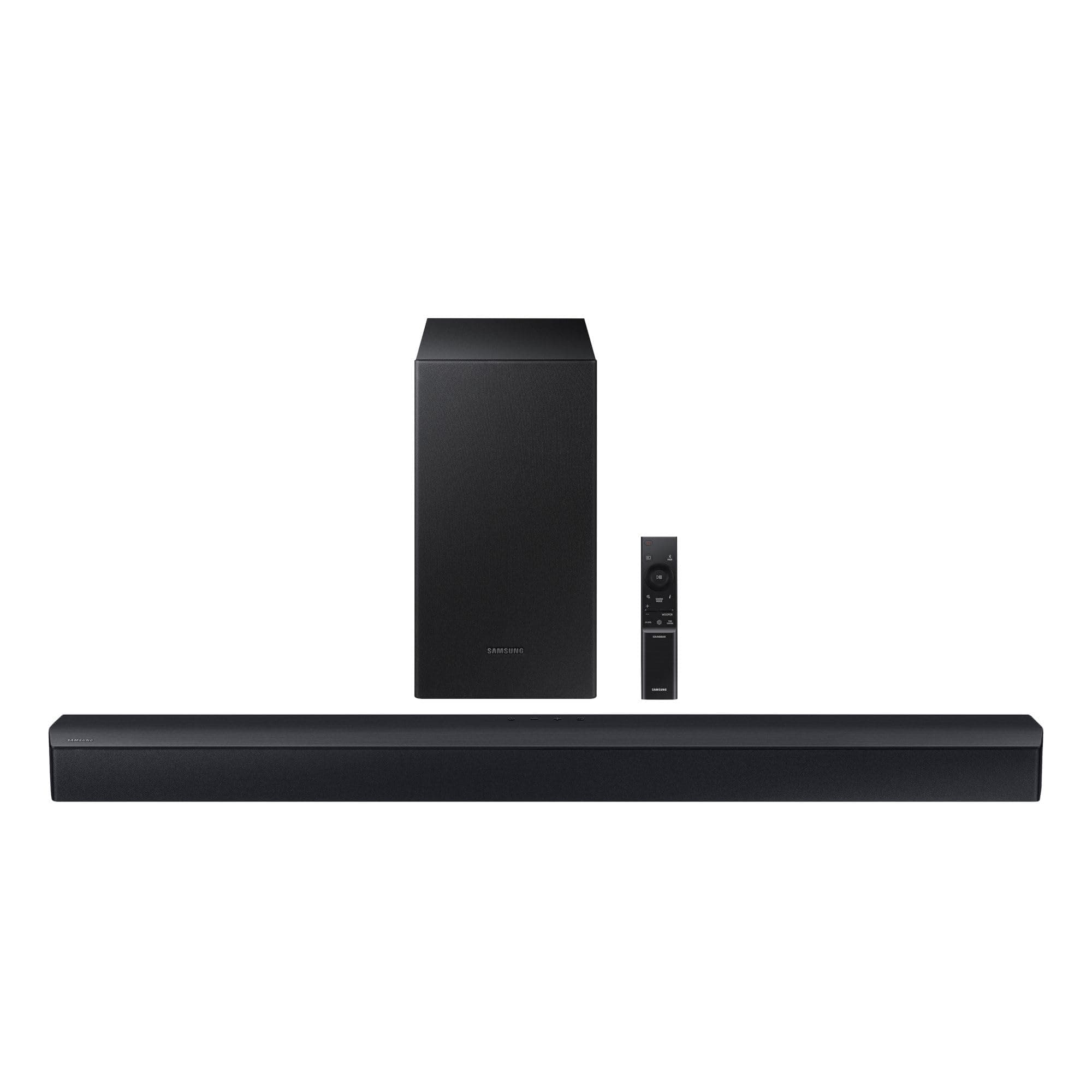 Samsung HW-C43C/ZA 2.1 ch DTS Virtual:X Soundbar 270-Watts w/Subwoofer, Black (Renewed)