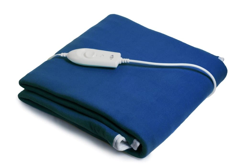 Expressions Polar Electric Bed Warmer - Electric Under Blanket - Single Bed Size (150cms x 80cms) with 3 Heat Settings & Dual Safety Feature with Over Heat Protection - Color: Dark Blue