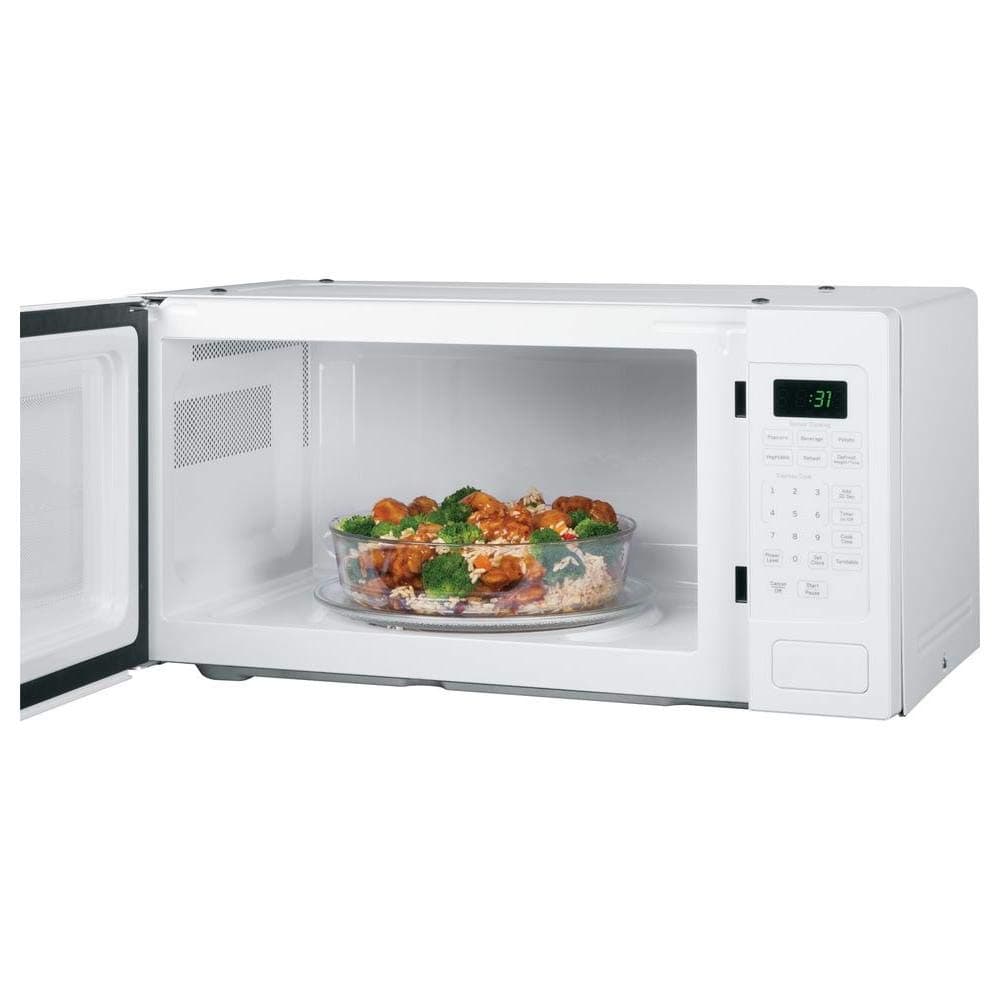 1.1 cu. ft. Countertop Microwave Oven with 800 Watts, 10 Power Levels, Sensor Cooking Controls, Glass Turntable, Optional Hanging Kit and Control Lockout