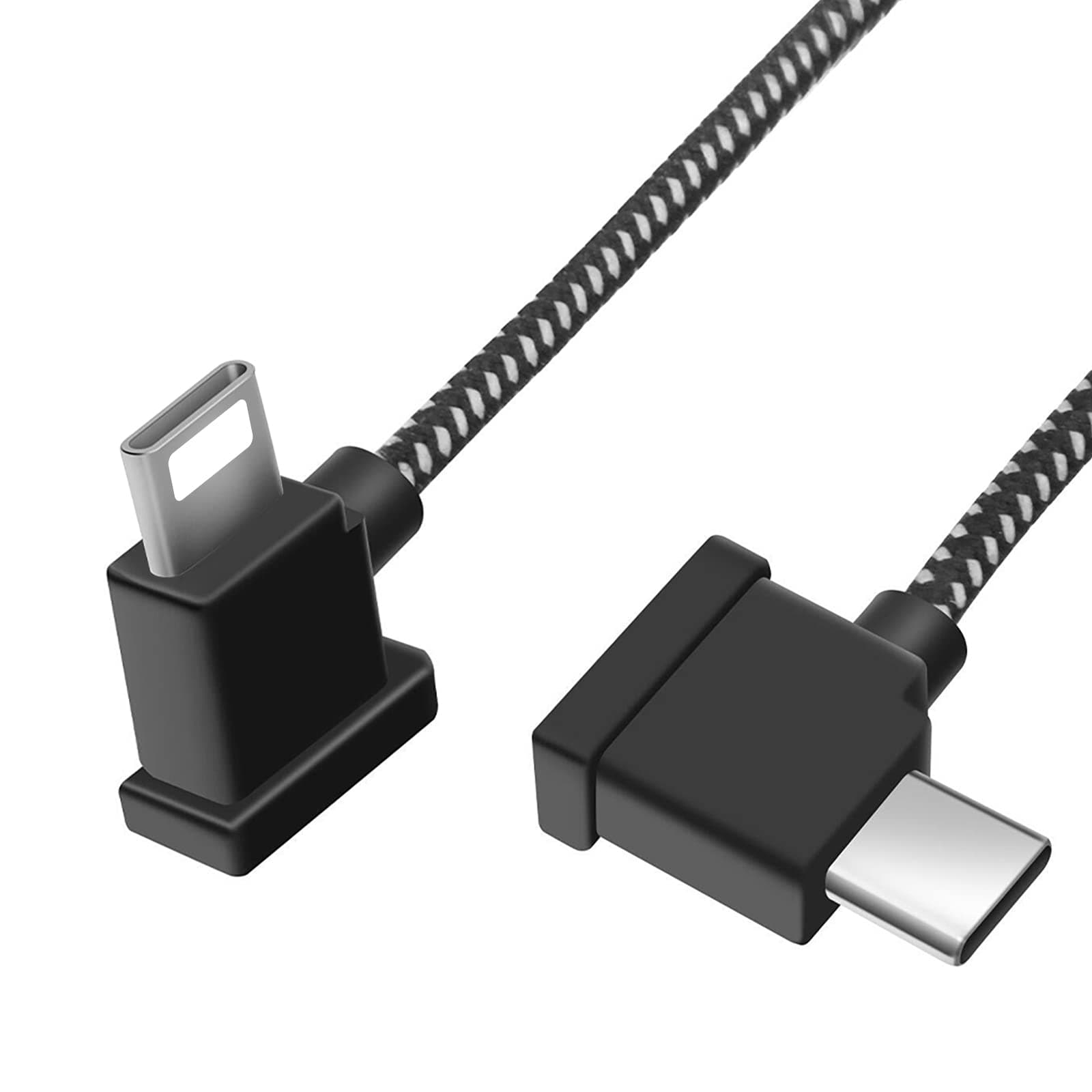 Hanatora 11.8 Inch USB C to iOS RC-N3/N2/N1/N1C Remote Controller Cable for DJI Mavic 3,Air 3S/3/2/2S,Neo,Mini 4K/2/2 SE/3 Pro,Nylon 1FT OTG Tablet Extension RC Data Cord Accessories(iOS Connector)