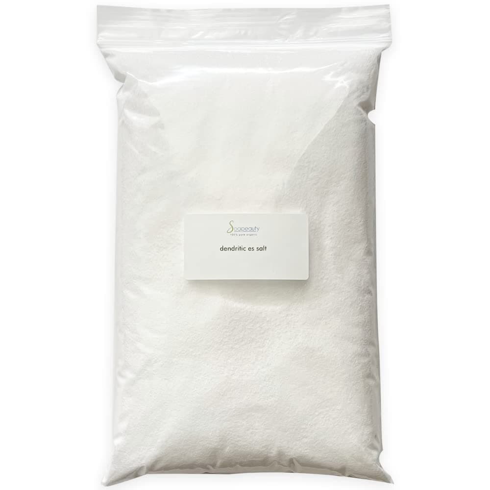 Soapeauty Dendritic Salt | Premium Fine Grain Bath and Body Salt for Scrubs, Exfoliants, and Milk Baths | High Absorption for Fragrance Oils and Essential Oils | 3 lb