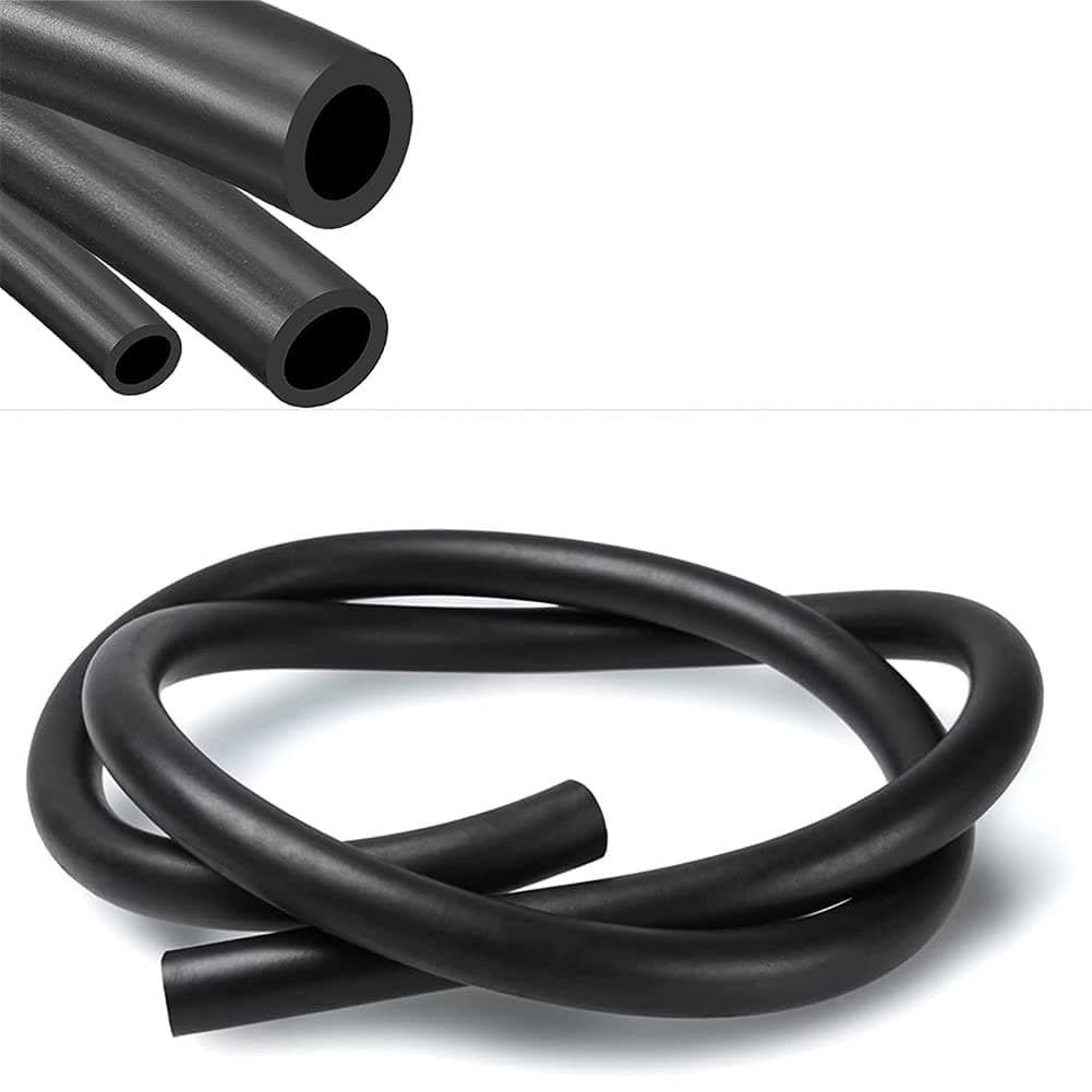 Universal Fuel Pipe LINE Rubber Reinforced for Fuel Hose Engine UNLEADED Petrol Diesel Oil (7.5MM X 12.5MM, 5 Meter)