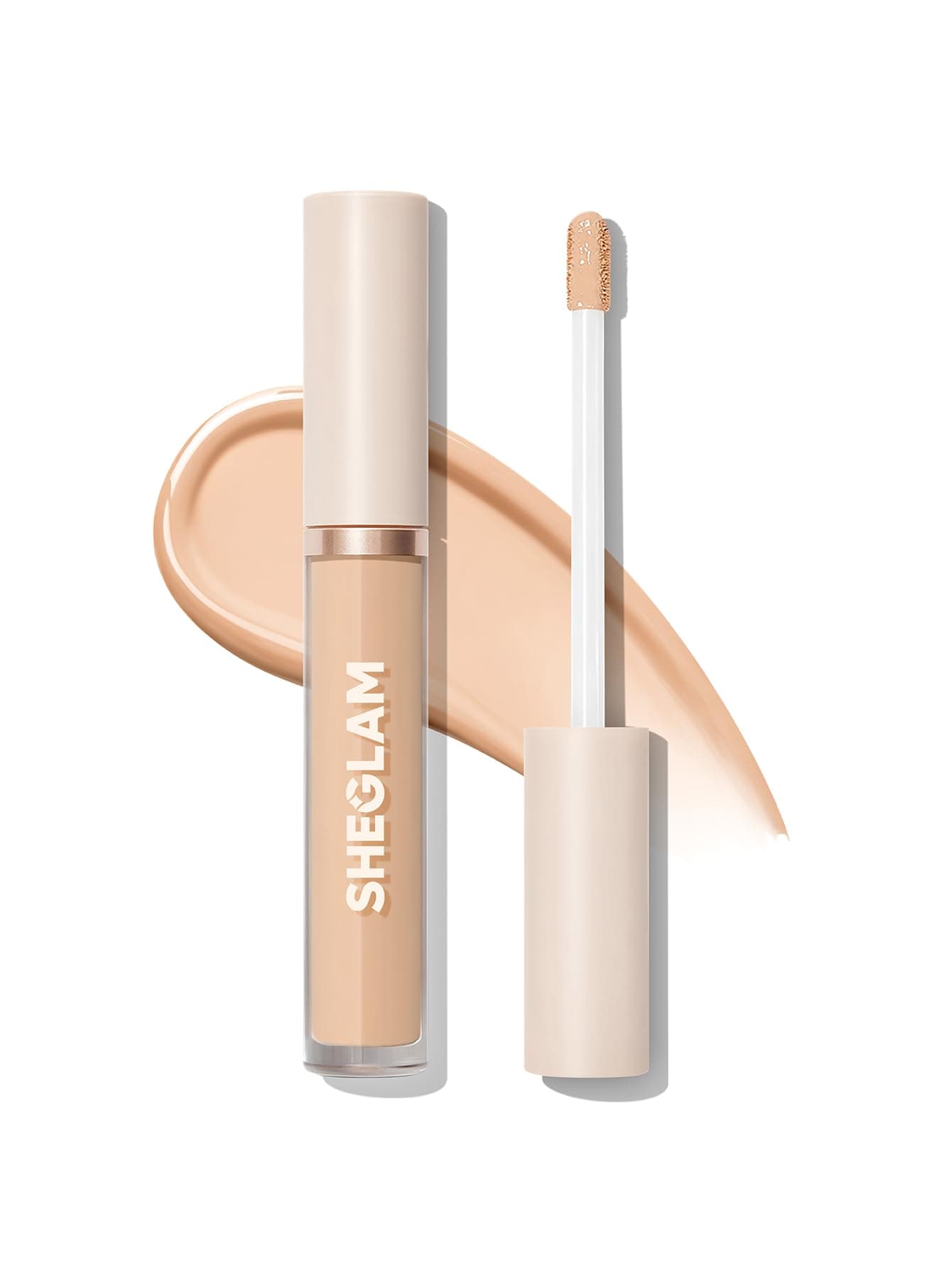SHEGLAM 12HR Full Coverage Concealer Matte Finish Concealer Stick for Under Eye and Dark Circles - Chantilly