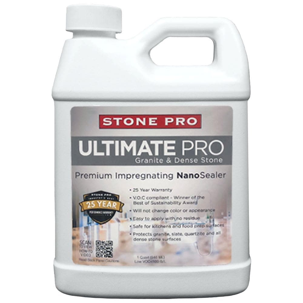 StonePro – Ultimate Pro Sealer (1 Gallon – 128 Fl Oz) (for Sealing Granite, Slate & Dense Stone)
