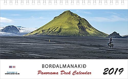The Icelandic Panorama Desk Calendar 2019