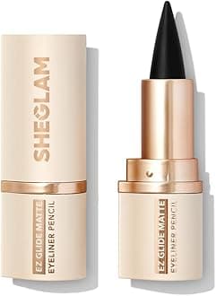 Ez Glide Matte Eyeliner Pencil Highly Pigmented Black Smoky Eyes Pencil Smudge-Proof Long-Lasting Ultra-Fine Eyeliner Blendable Smooth Cat Eye Eye Make Up Black