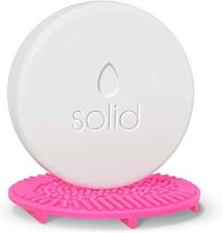 Beautyblender - Solid Sponge and Brushes Cleanser - Lavender Scented Travel Size Make Up Tool Cleaner for Blender - in Pink