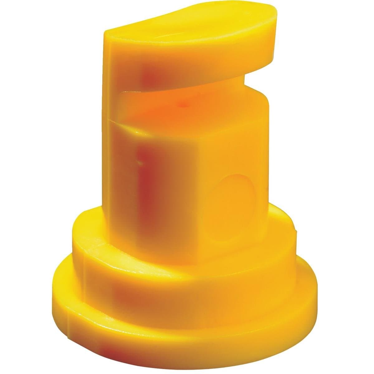 Jacto DF02 Yellow Deflector Fan Nozzle - Medium Droplet Size.21 gpm Maximum Output Flow - Replacement Part Backpack Sprayers