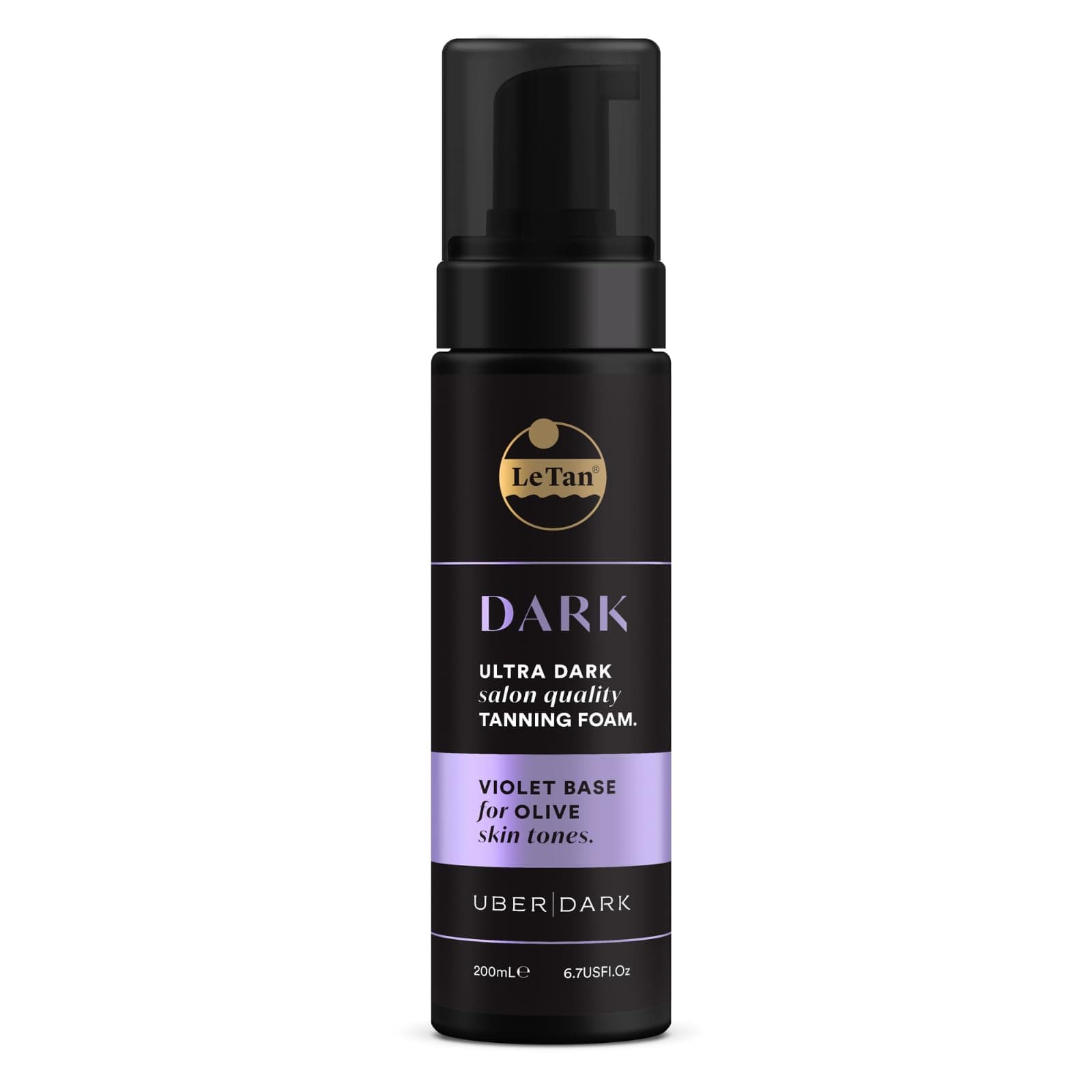 Le Tan Uber Dark Tanning Foam Violet Base 200ml