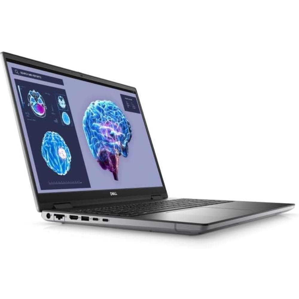 Precision 7680 i7-13850HX Mobile workstation 40.6 cm (16") Full HD+ Intel® Core™ i7 32 GB DDR5-SDRAM 1 TB SSD NVIDIA RTX 3500 Wi-Fi 6E (802.11ax) Windows 11 Pro Grey
