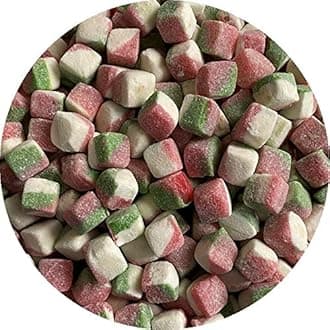 Kola Cubes Pineapple Apple Tutti Fruiti Raspberry Pick N Mix Retro Sweets (Watermelon Cubes, 1 Kilogram)