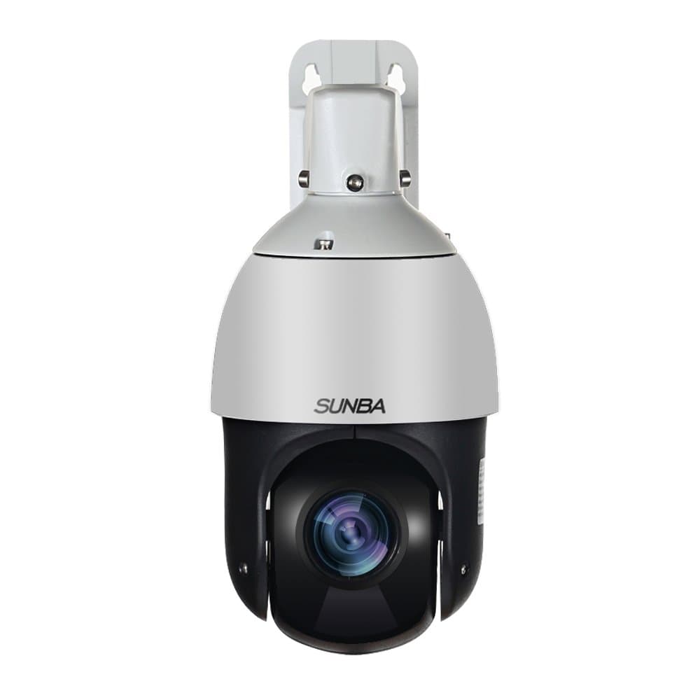 SUNBA Mini High Speed IP 1080p PTZ Security Camera, Outdoor, 20X Optical Zoom, Auto-Focus, 328ft Night Vision (405-D20X)