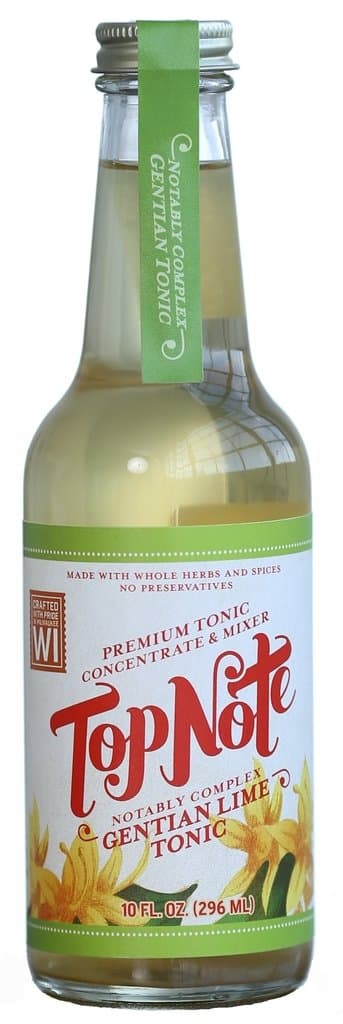 TOP NOTE TONIC Gentian Lime Tonic, 10 FZ