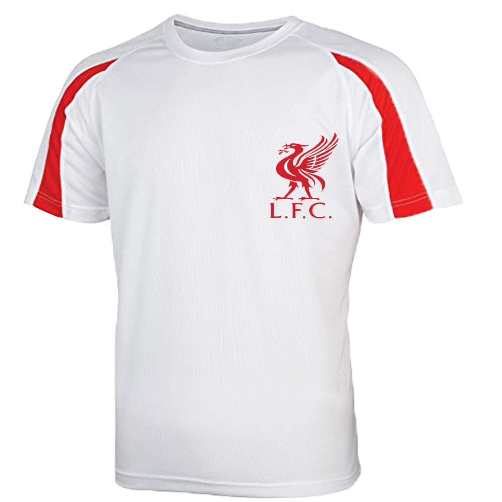 Athlero White Dri fit Printed T Shirt for Men