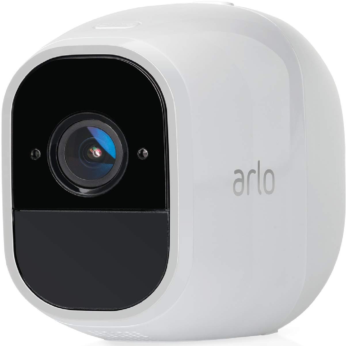 Arlo Pro2 Wireless Home Security Camera System CCTV, Wi-Fi, Alarm, Rechargeable, Night Vision, Indoor or Outdoor, 1080p, 2-Way Audio, Free Cloud Storage, Camera Only, VMC4030P