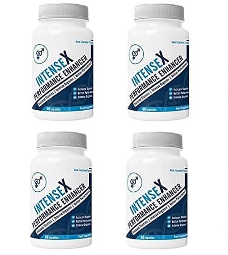 INTENSEX Performance Enhancer 4X 90 Capsules 4 Month Supply
