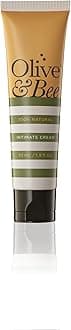 Olive and Bee Intimate Cream Lubricant, 55 ml (Pack of 1) – Natural Moisturiser & Massage Oil with Organic Olive Oil & Beeswax, pH Balanced & Hormone-Free for Vaginal Dryness and Intimate Care