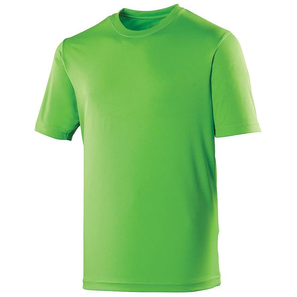 Crew Neck Cool Feel T Shirt - Huge 35 Colour Range Availab - Sherbet Lemon - 2XL