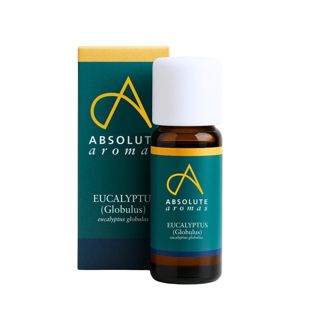 Absolute Aromas Eucalyptus Essential Oil 10ml - 100% Pure, Natural, Undiluted & Cruelty-Free - for use in Diffusers and Aromatherapy