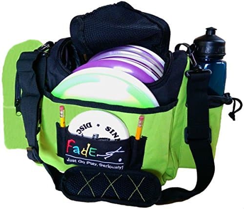 Fade Crunch Box Disc Golf Bag (Electric Lime, Medium)