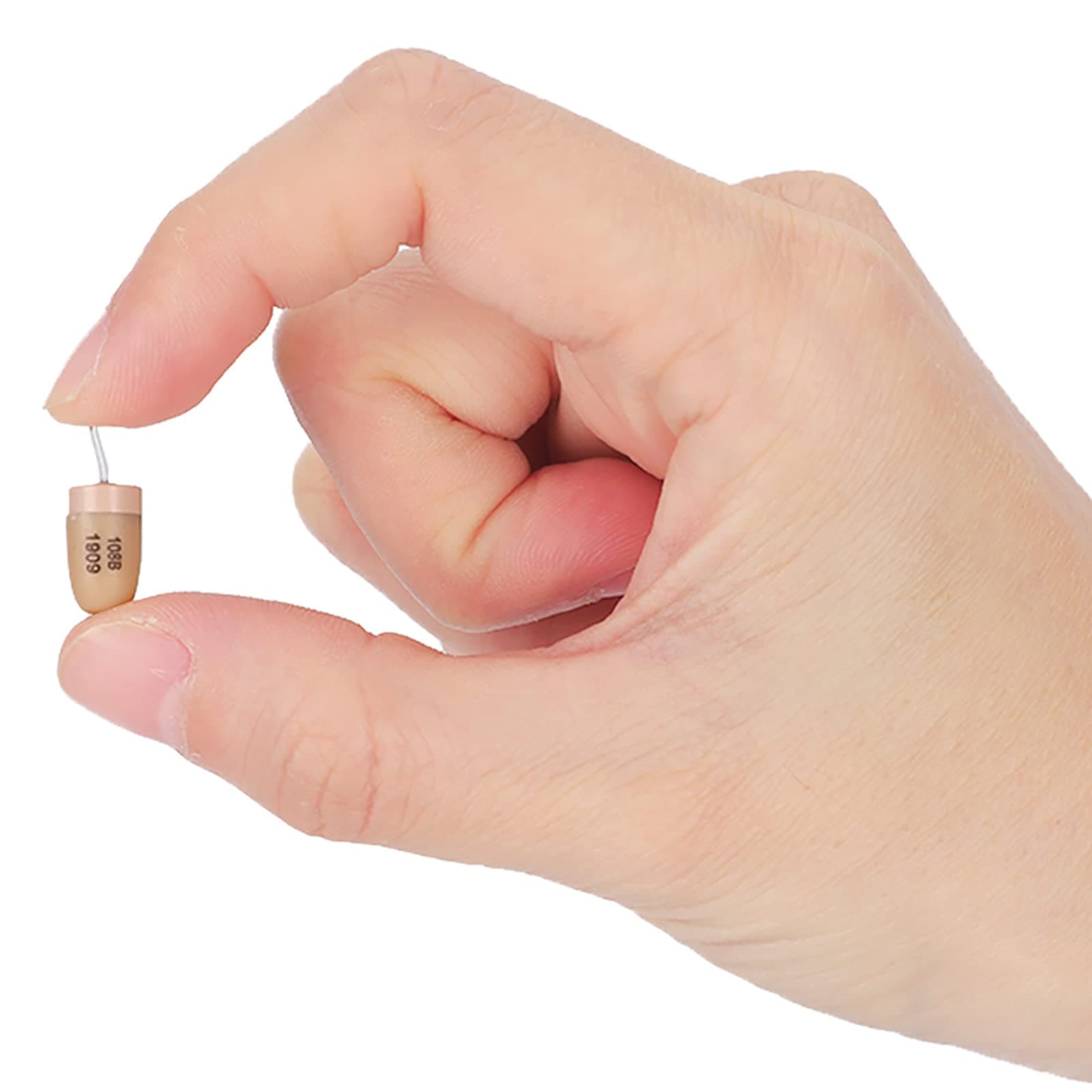 Invisible Earbuds,Mini Concealed Spy Earphone Hidden Spy Wireless Earpiece Headset with Microphone Detection for Mobile Phone