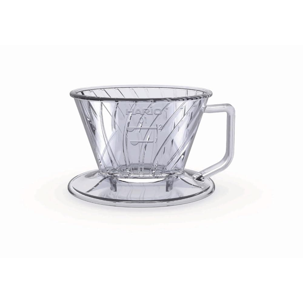 HARIO PED-01-T Pegasus Dripper, 01, Clear, 1-2 Cups, Coffee, Hand Drip, Made in Japan
