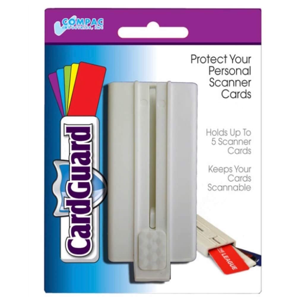 Compac CardGuard Loyalty Card Organizer & Protector Holds Up to 5 Cards Keeps Cards Scannable and for Easy Accessibility