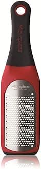 Artisan Series Cheese Grater and Zester (Fine, Red)