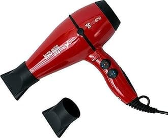 Technoelettra Hair Dryer Boss 6000 , Made in Italy, Heavy duty Hair Dryer, Professional Use For Salons & Home (Red)