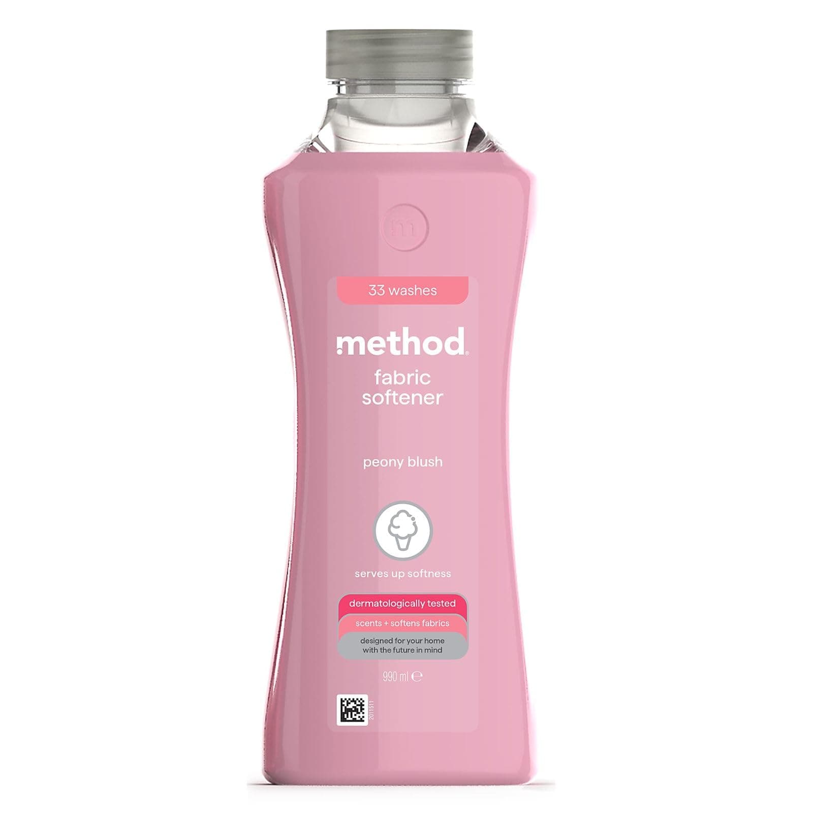 Fabric Softener Fresh Peony Blush Scent, 33 Washes, 990 ml