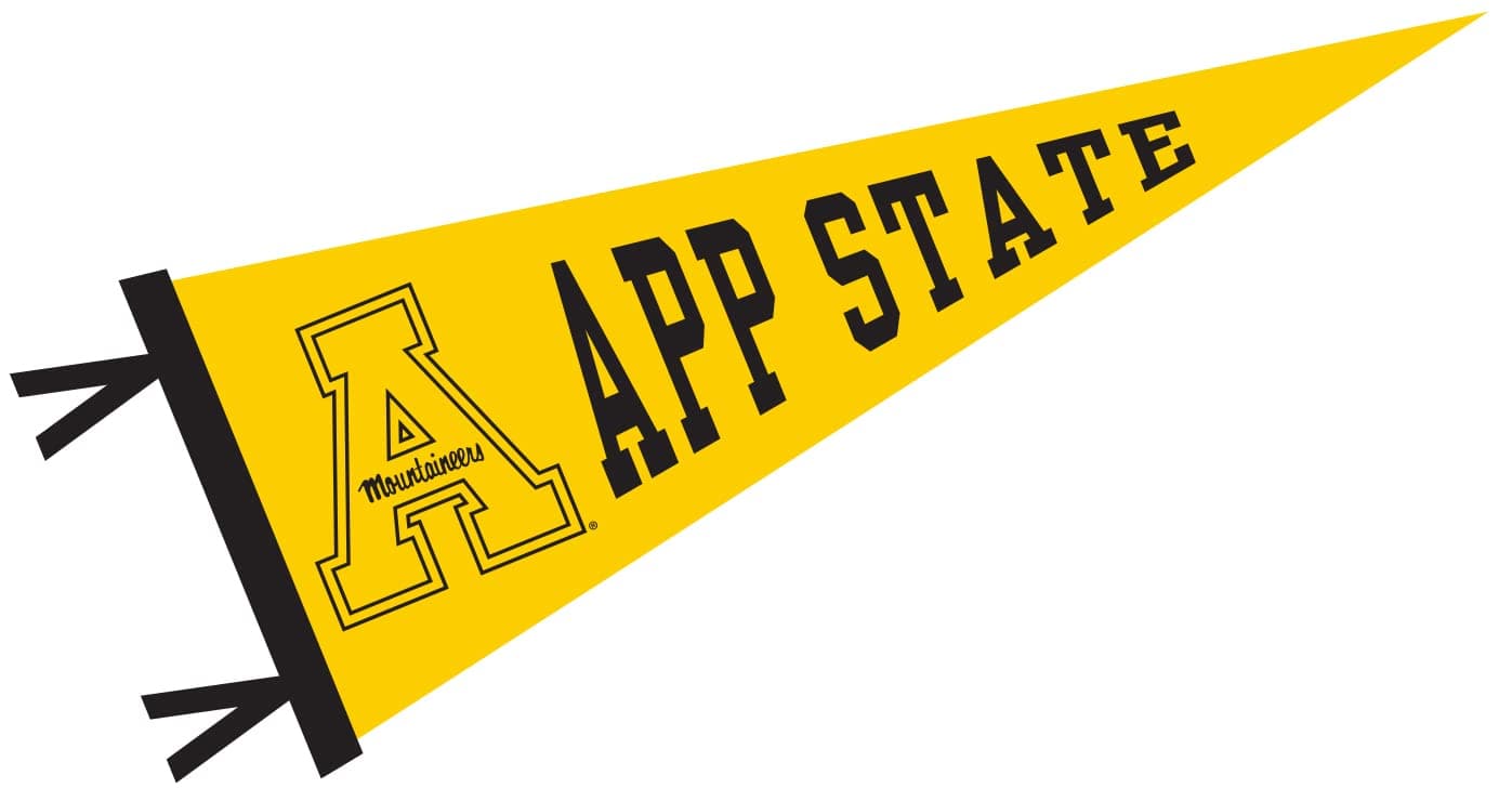 College Pennants, Full-Size, 12" x 30" Banner
