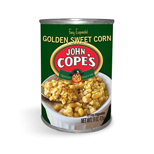 Copes Corn Golden 15-Ounce Cans (Pack of 4 Cans)