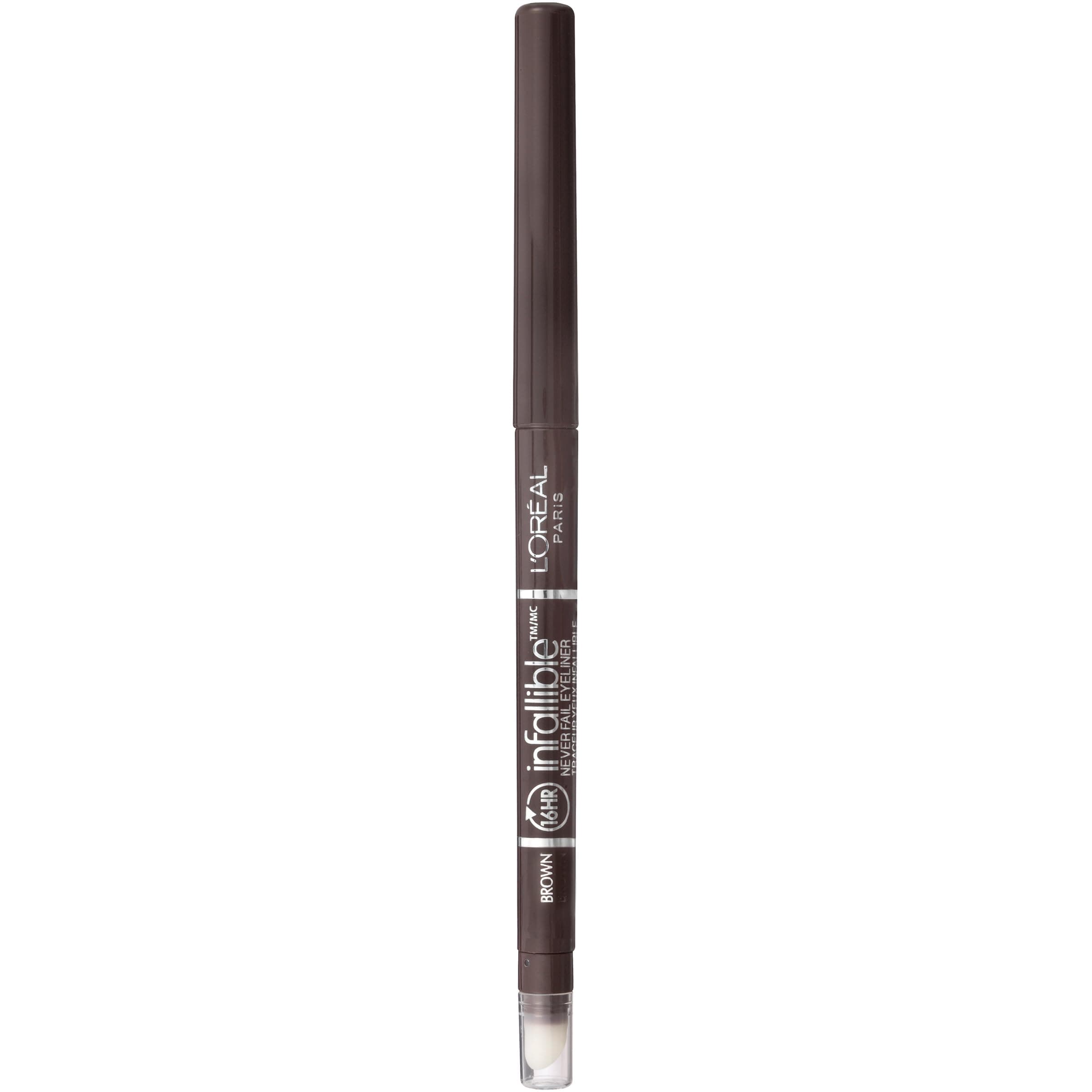 Makeup Infallible Never Fail Original Mechanical Pencil Eyeliner with Built in Sharpener, Brown, 0.008 oz.